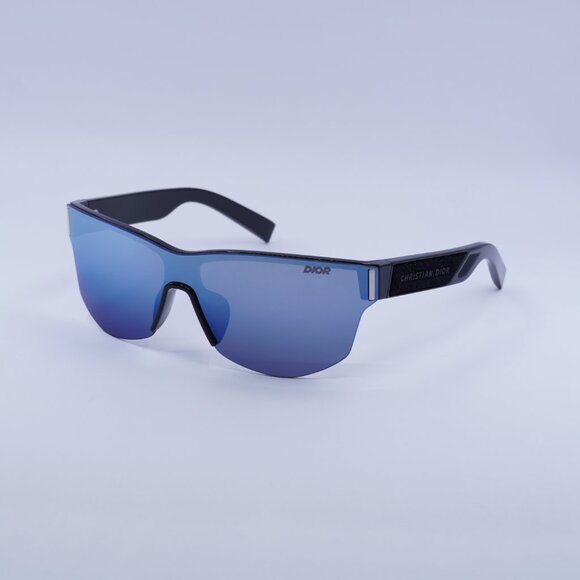 🕶️ New Dior DIORXTREM M2U 10A4 Sunglasses - Black Frame, Blue Lenses - Picture 1 of 10